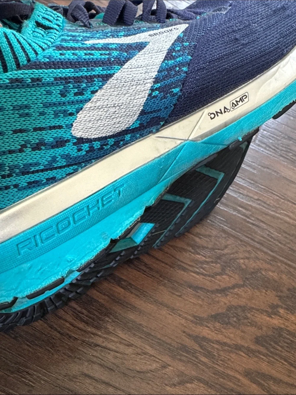 Brooks breathable knit